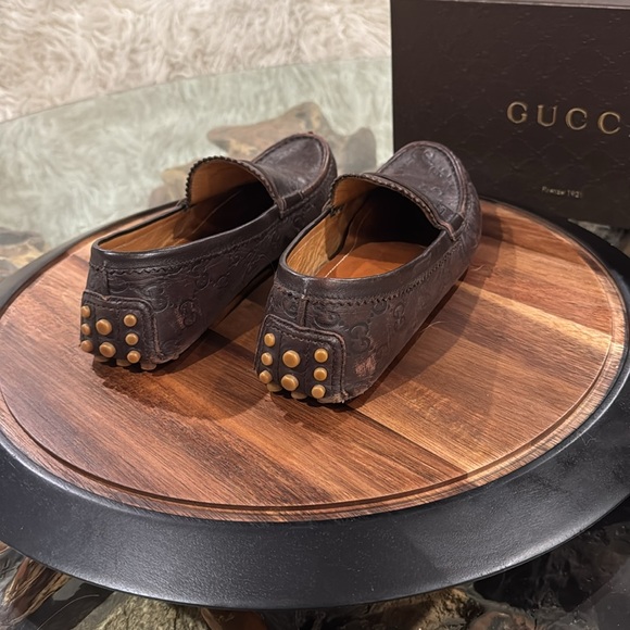 Logo leather drivers - Picture 2 of 7